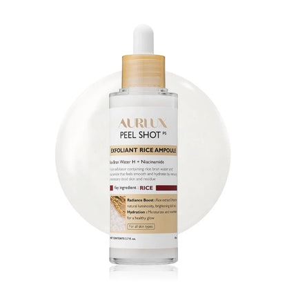 Peel Shot Glow Rice Ampoule Duo by Aurlux